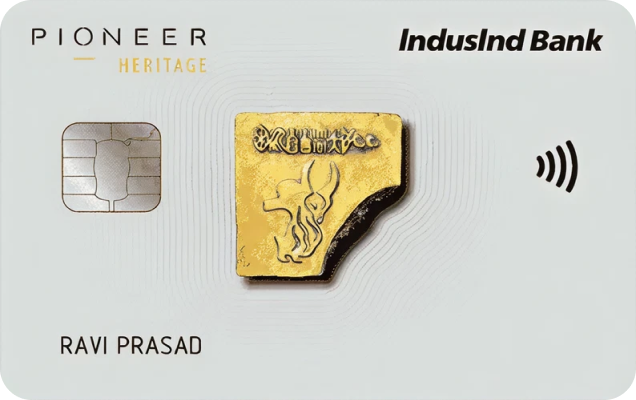 IndusInd Pioneer Heritage Credit Card