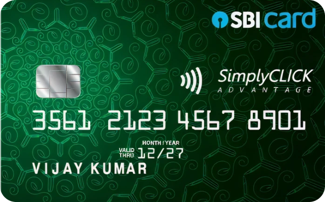 SBI SimplyCLICK Advantage Credit Card