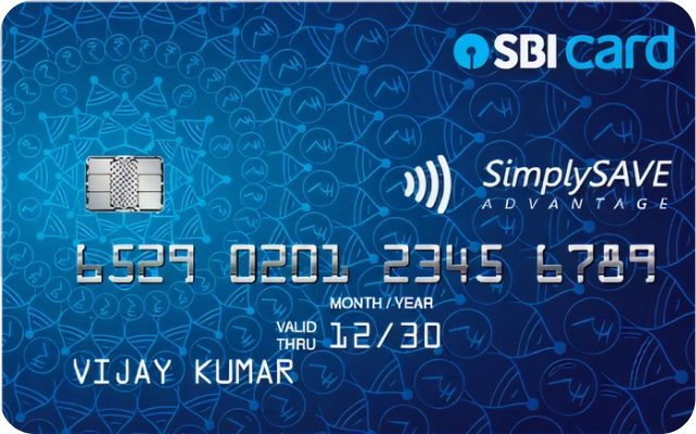 SBI SimplySAVE Advantage Credit Card